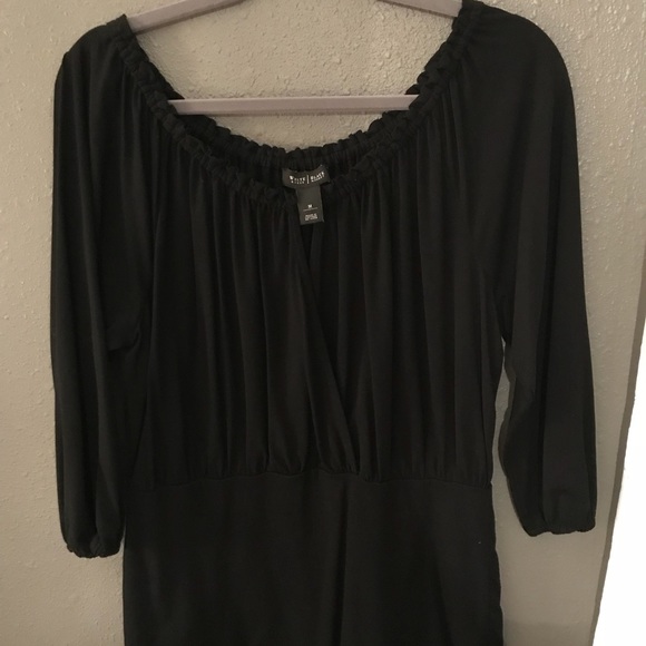 White House Black Market Tops - White House Black Market Black top